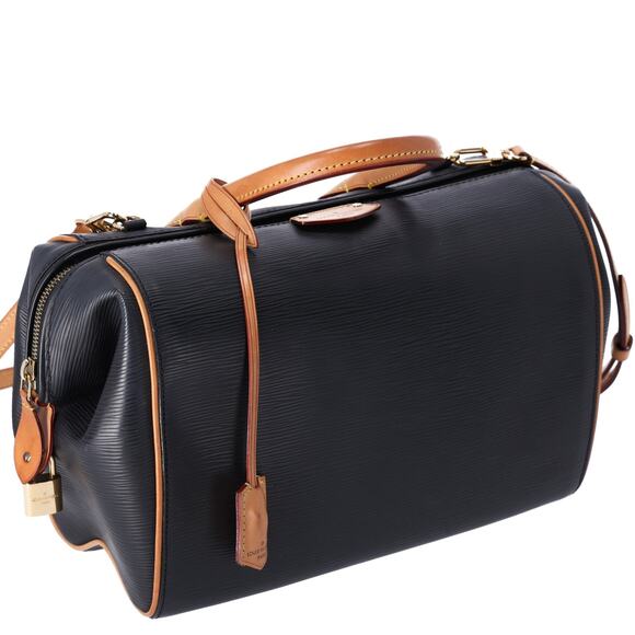 Louis Vuitton Doc PM Epi Handbag M93245 Noir Epi Leather - Picture 7 of 8